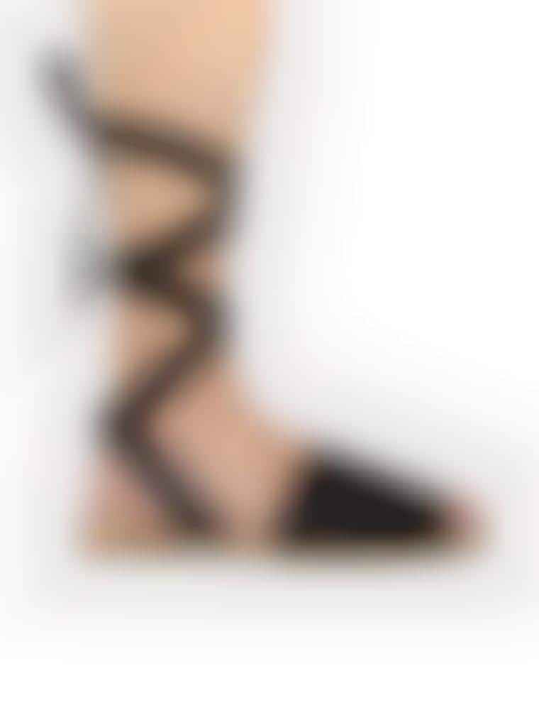 minimalist stiletto gladiator sandals