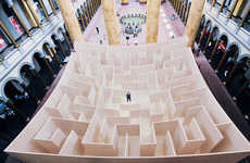 Paradoxical Maze Installations