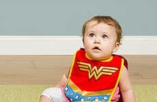 Superhero Baby Bibs