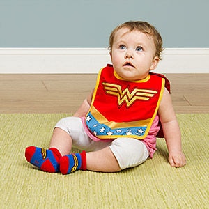 Superhero Baby Bibs