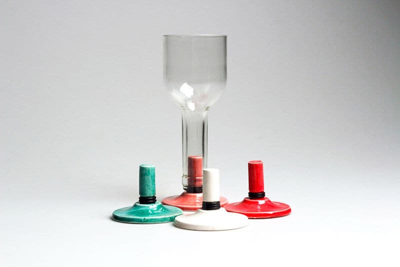 Wine Bottle Cups