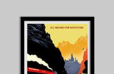 Wizardly Travel Posters