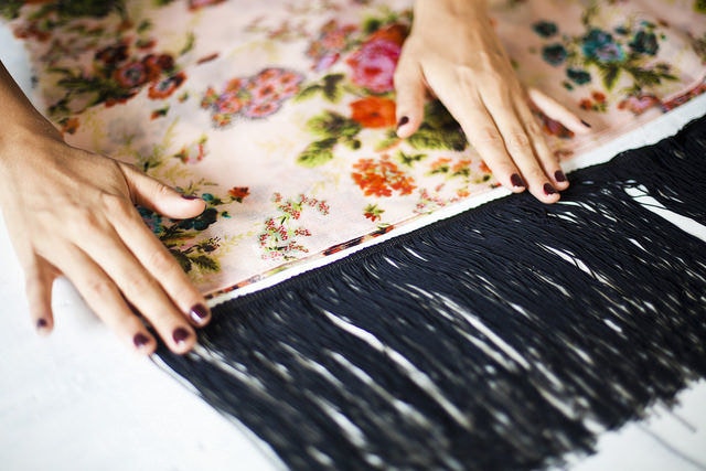 DIY Fringe Kimonos