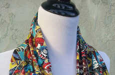 Superhero Infinity Scarves