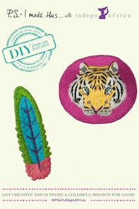 Artsy African Patches Image 3