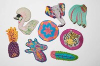 Artsy African Patches Image 8