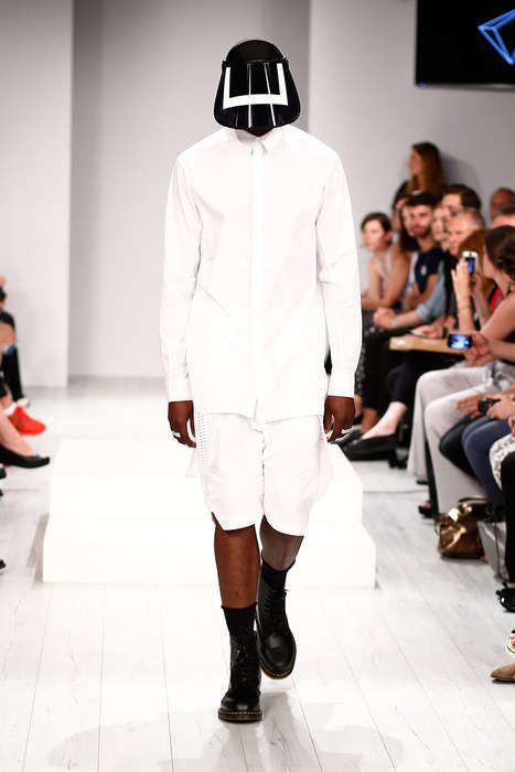 Visor-wearing Menswear Shows : Odeur Spring Summer 2015