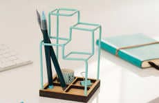 Geometric Pen Holders