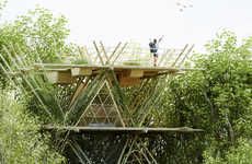 Bamboo Bird-Watching Abodes