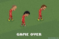 8-Bit Soccer Artwork Image 4