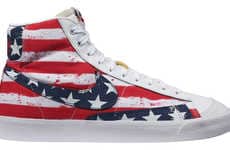 Patriotic Banner Sneakers