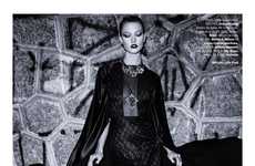 Gothic Glam Editorials