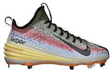 Rainbow Baseball Sneakers