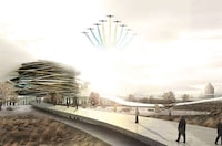 Spherical Futuristic Monuments Image 2