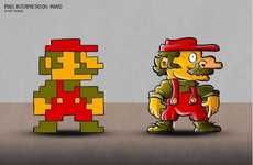 Real-Life 8-Bit Characters