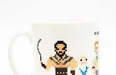 8-Bit Character Cups