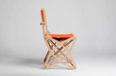 Geometric Jigsaw Chairs