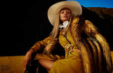 Fur-Clad Opulence Editorials