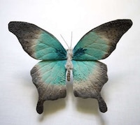 Embroidered Butterfly Sculptures Image 7