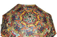 Kaleidoscopic Superhero Umbrellas