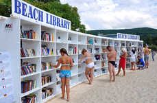 Beach Library Installations
