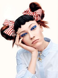 Stylishly Playful Ponytails Image 2