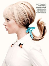Stylishly Playful Ponytails Image 5