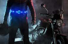 Luminous Safety Belts