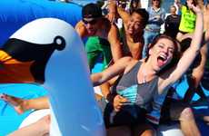 Giant Urban Waterslides