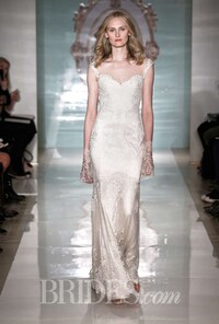 Ethereal Sheath Wedding Dresses Image 8