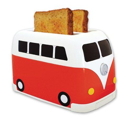 VW Volkswagen Toaster Mini Bus Car Truck Interior LTD Red
