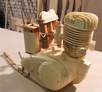 Realistically Carved Hogs Image 3