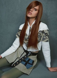 Highly Texturized Fashion Editorials Image 5