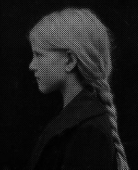 Perforated Portrait Art Image 4