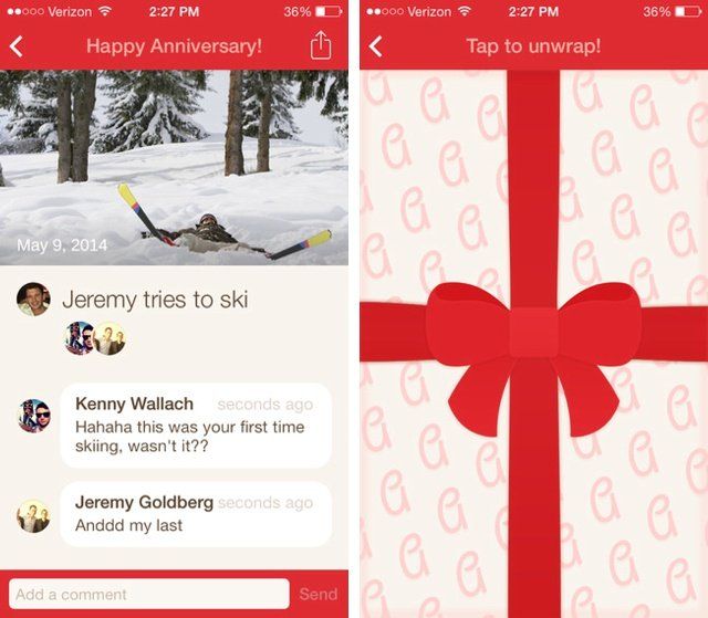 Memory-Sharing Apps