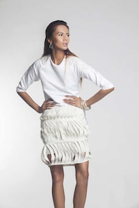 All-White Fashion Photoshoots Image 3