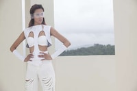 All-White Fashion Photoshoots Image 7