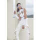 All-White Fashion Photoshoots Image 8