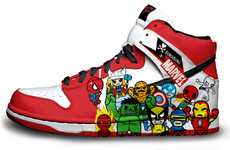 54 Dynamic Comic Book Shoes