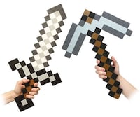 Pixelated Gamer Axes Image 4