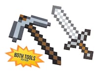 Pixelated Gamer Axes Image 6