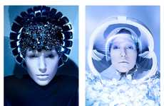 Space-Age Beauty Portraits