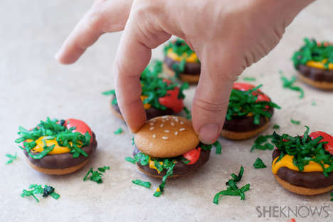 Decieving Hamburger Cookies