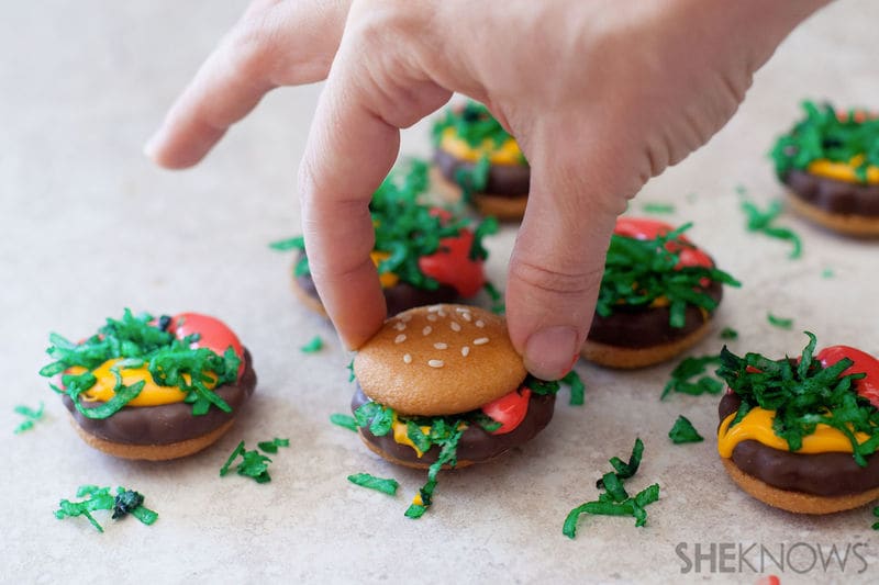 Decieving Hamburger Cookies