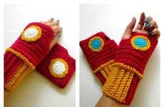 Superhero Wrist Warmers