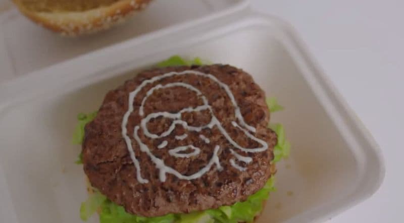 3D-Printed Selfie Burgers