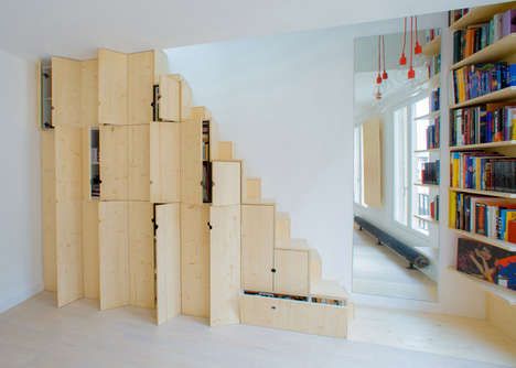Quirky Cabinet Staircases