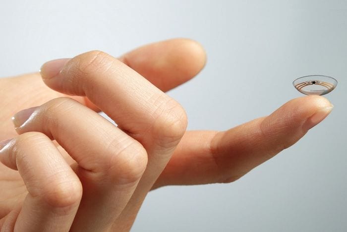 Illness-Treating Contact Lenses