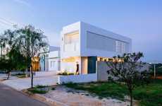 Space-Bending Minimalist Homes