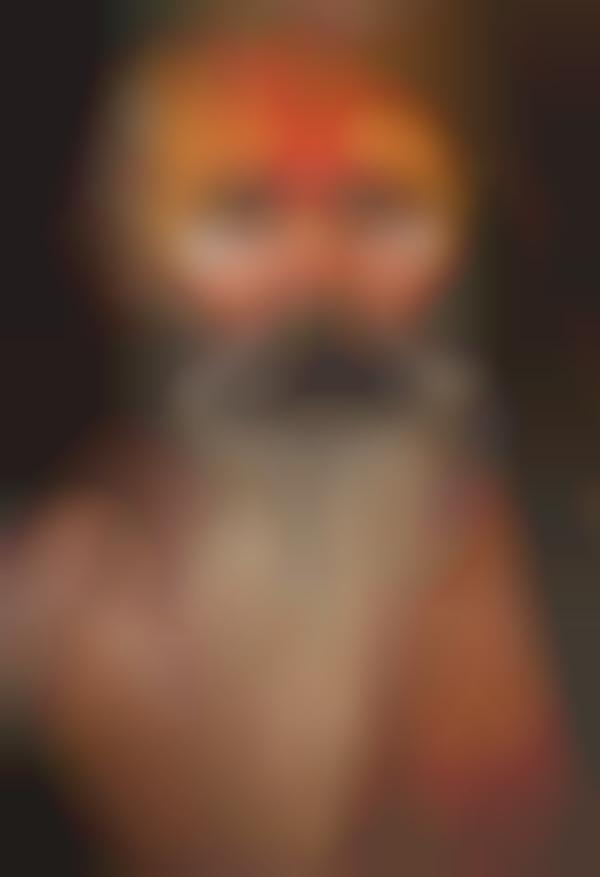 Saffron Sadhus Portraits
